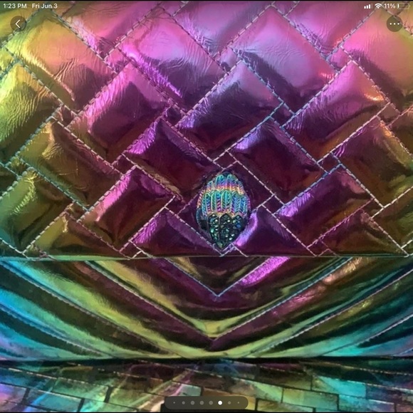 Kensington XXL Leather Shoulder Bag KURT GEIGER LONDON - Picture 11 of 16